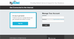 Desktop Screenshot of myresnet.com