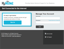 Tablet Screenshot of myresnet.com
